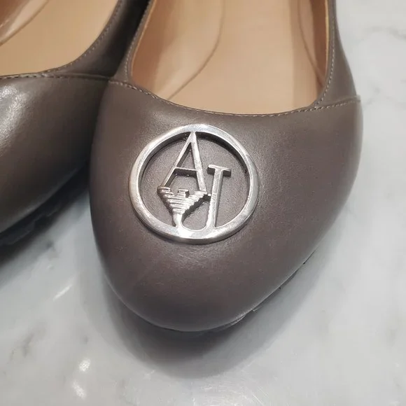 ARMANI JEANS Leather Flats - Picture 11 of 15